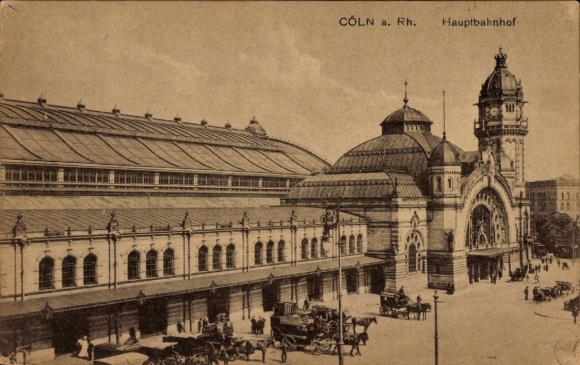 Ak Köln am Rhein, Hauptbahnhof
