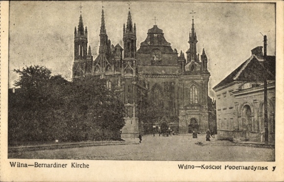 KP Wilno Wilno Litwa, Kościół Bernardynów