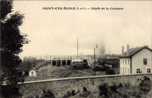 Ak Saint Cyr l'Ecole Yvelines, Depot de la Ceinture