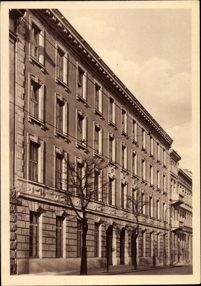 Ak Berlin Spandau Siemensstadt, administratiegebouw voor het technisch bureau