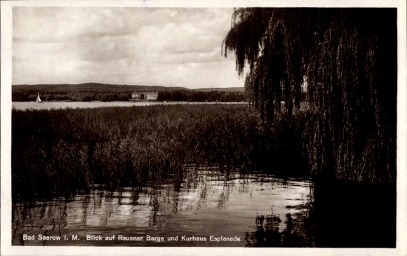 Postcard Bad Saarow in der Mark, Rauener Berge, Kurhaus Esplanade
