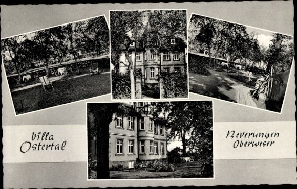 Postcard Beverungen in North Rhine Westphalia, Villa Ostertal