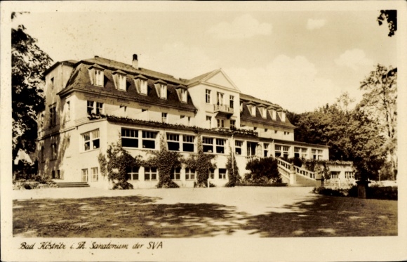 Ak Bad Köstritz in Thüringen, Sanatorium der SVA