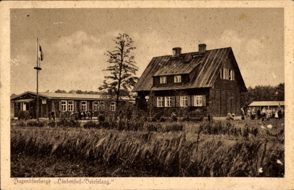 Ak Brieselang in Havelland, Jeugdherberg Lindenhof, exterieur