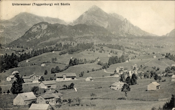 KP Unterwasser Canton St. Gallen, Toggenburg z Säntis