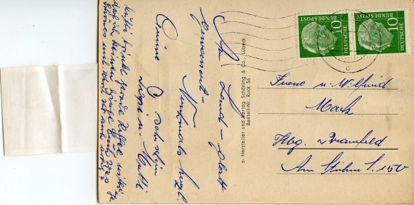 Leporello Postcard Baltic Sea resort Kellenhusen in Holstein, partial views