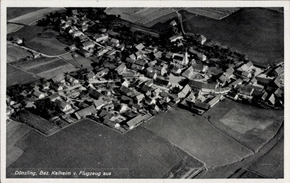 Ak Dünzling Bad Abbach, Fliegeraufnahme
