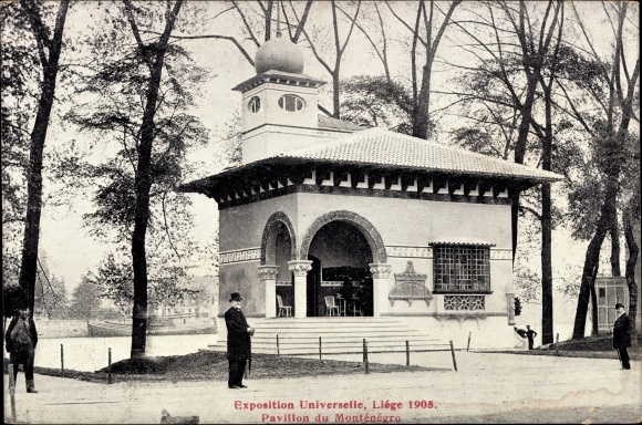 Postcard Liège Liège Wallonia, Exposition Universelle 1905, Pavillon du Montenegro