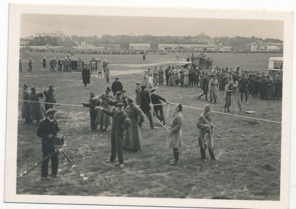 Collective picture Zeppelin world trips Picture 208, Moscow trip 1930, Soviet holding team
