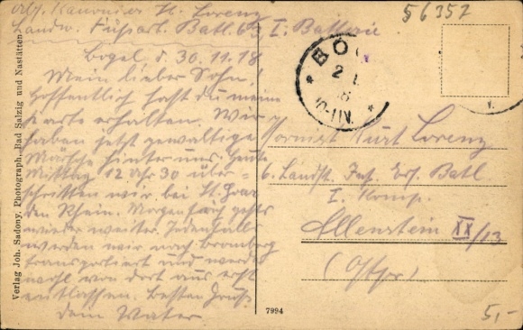 Postcard Bogel im Taunus, Hotel, Street Scene