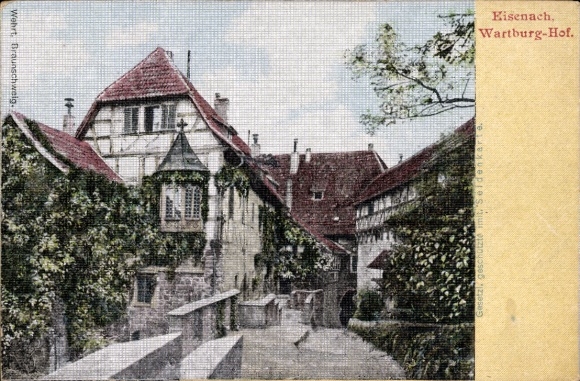 Silk PC Eisenach, part of the Wartburg Courtyard, oriel