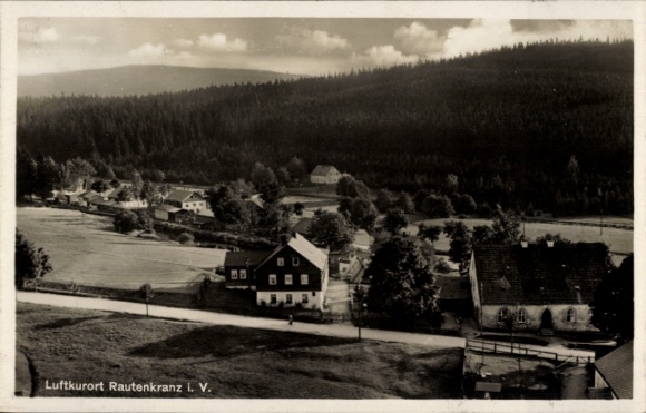 Ak Rautenkranz im Vogtland, Panorama