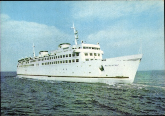 Postcard ferry Warnemünde