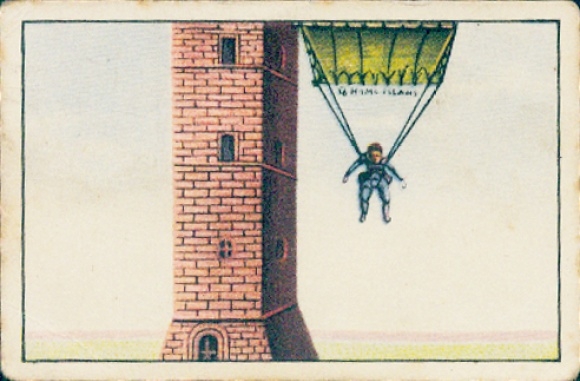 Collector's card The Conquest of the Air, Part I No. 4, Fauste Verancio