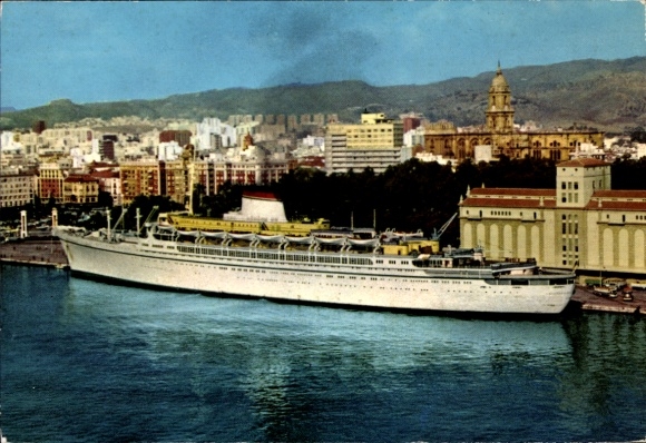 Ak-stoomboot Cristoforo Colombo, Italiaanse lijn