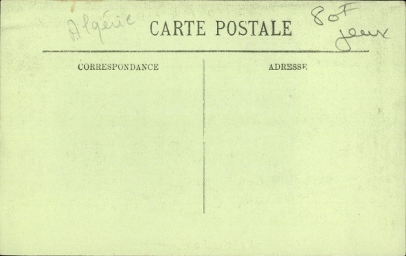 Postcard Scenes et Types, A Party of Dominos, Maghreb