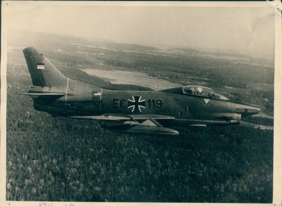 Photo German military aircraft in the air, Bundeswehr, Luftwaffe, EC 119