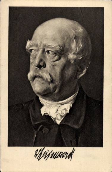 Artysta KP Petersen, Walter, książę Otto von Bismarck, Portret