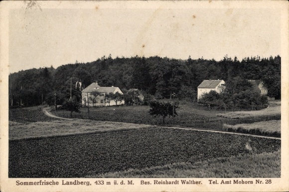 Postcard Herzogswalde Wilsdruff Saxony, Landberg, Gasthaus Reinhardt Walther