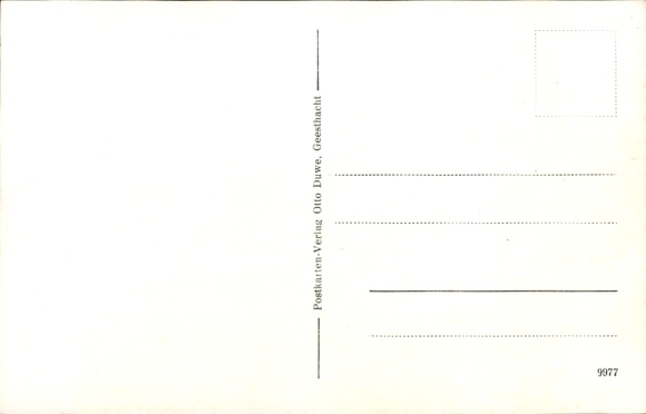 Postcard Geesthacht on the Elbe, Tannenweg above Edmundsthal