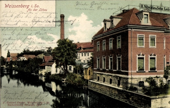 Ak Weißenberg in Sachsen, An der Löbau