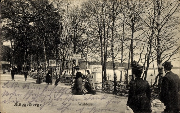 Postcard Berlin Köpenick, Müggelberge, Waldesruh