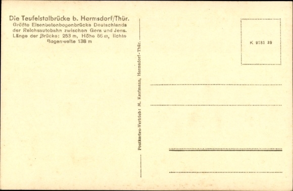 PC Hermsdorf Thuringia, Teufelstalbrücke