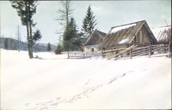 Postcard Mönichkirchen in Niederösterreich, Mönichkirchner Schwaig, Winter