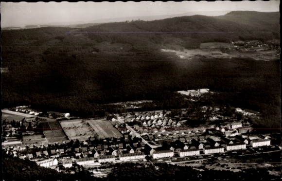 Postcard Eberstadt Darmstadt in Hesse, aerial photograph