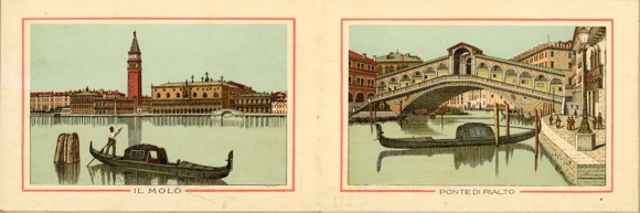 12 lithographs in envelope Venezia Venice Veneto