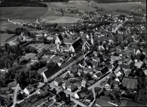 Photo Babenhausen Swabia?, aerial photograph