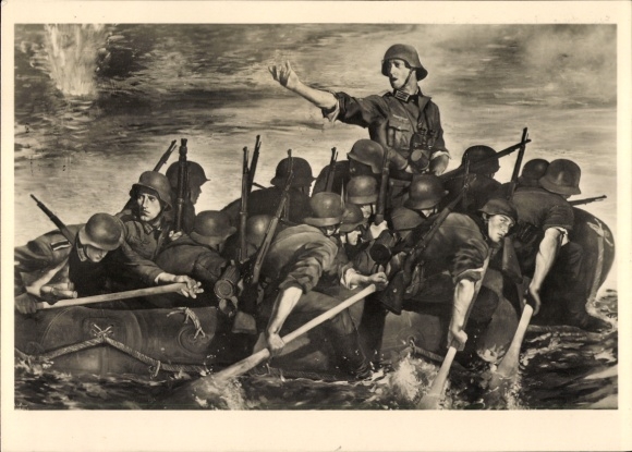 Artist Postcard Padua, Paul Mathias, May 10, 1940, HDK 119