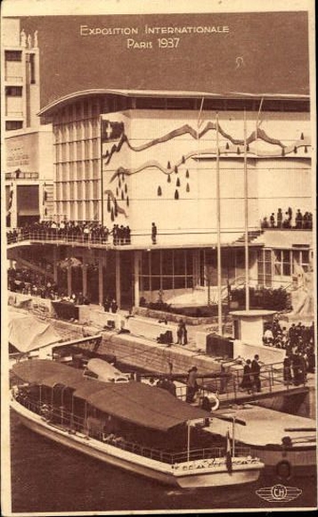 Set von 75 Ansichtskarten, Weltausstellung Paris, 1900, 1937