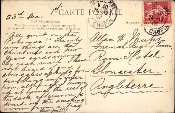 Postcard Paris, The Bird Charmer in the Tuileries Garden, The Banquet of the Sparrows