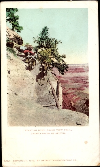 Ak Grand Canyon Arizona Vereinigte Staaten