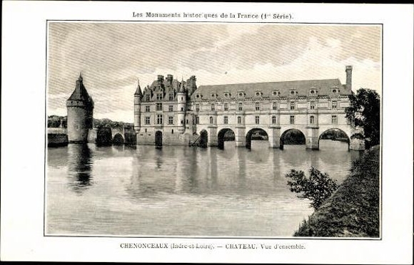 96 old PCs with description and cover, monuments in France