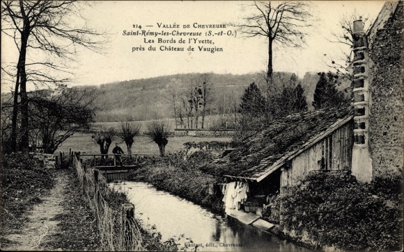 Ak Saint Rémy lès Chevreuse Yvelines, Les Bords de l'Yvette