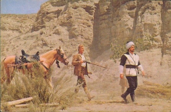 Collector's card Karl May, film scene, Through wild Kurdistan, No. 389