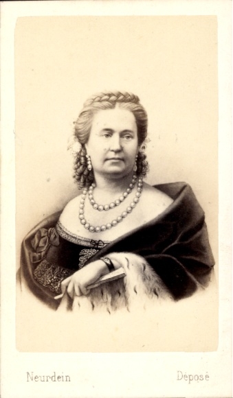 Carte de Visite Princesse Mathilde Bonaparte