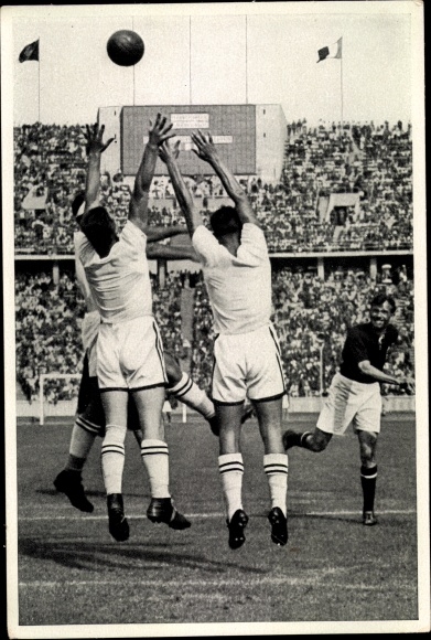 Collection picture Olympia 1936, handball game Austria versus Hungary