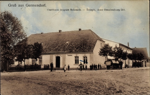 PC Germendorf Oranienburg in Brandenburg, inn August Schenck
