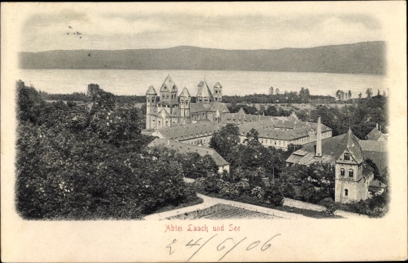 ulga Ak Mendig w powiecie Mayen Koblenz Nadrenia-Palatynat, opactwo Maria Laach i jezioro