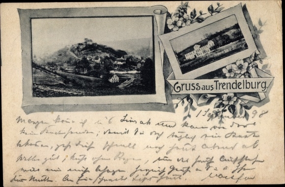 Passepartout PC Trendelburg in northern Hesse, partial view