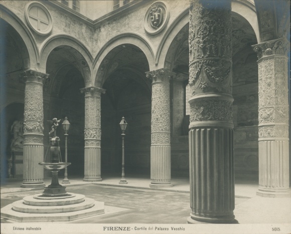 foto Firenze Florence Toscana, Cortile del Palazzo Vecchio