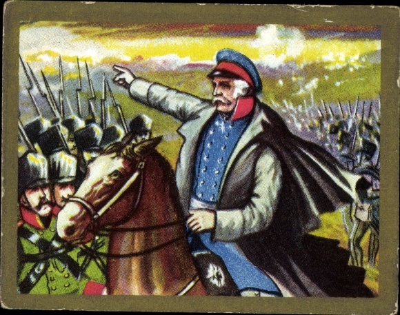Sammelbild Alles für Deutschland Bild Nr. 194, Blücher bei Belle Alliance 1815