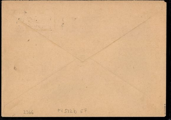 Michel 522 on foreign letter to Oslo Norway, 2.2.1938