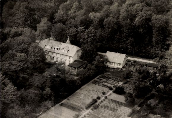 Postcard Springe am Deister, photo of the Lutherheim from the Evangelical Lutheran Church S.