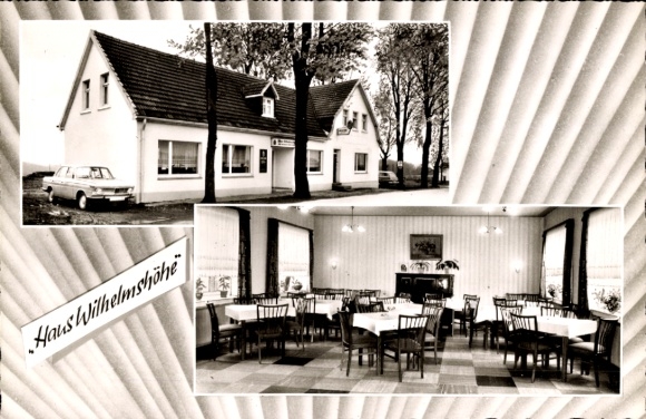 Ak Halver in Westfalen, Wegerhof, Haus Wilhelmshöhe, gastenkamer