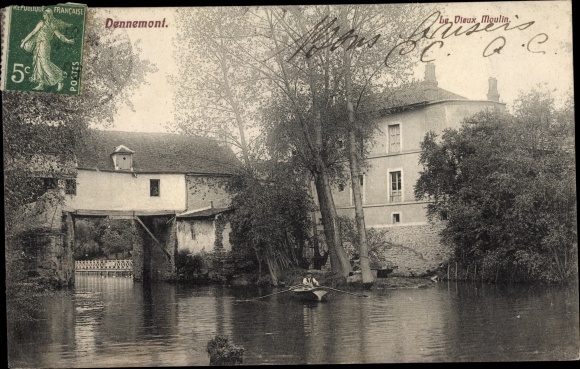 Postcard Dennemont Yvelines, The Old Mill
