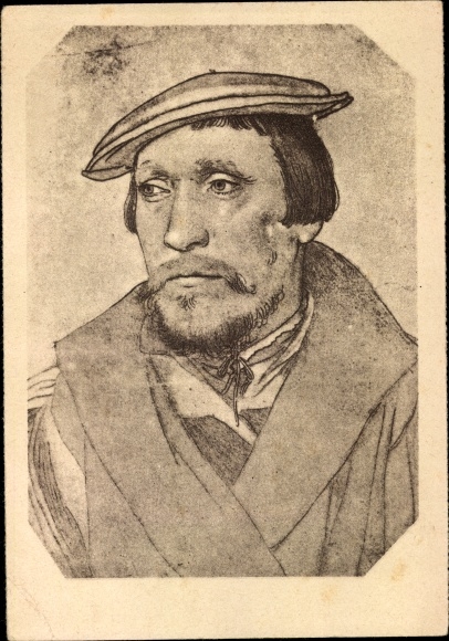 Artist PC Holbein, Hans d. J., Male portrait, WHW
